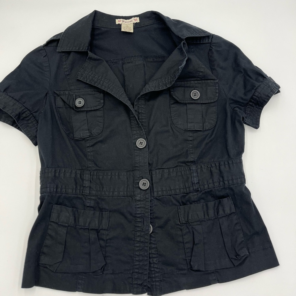 Y2K Forever button up shirt